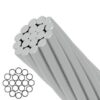 10 mm 8x19 Kendir Özlü Çelik Halat 1 10 mm 8x19 Kendir Özlü Çelik Halat