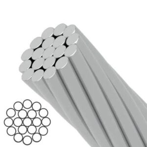 10 mm 8x19 Kendir Özlü Çelik Halat