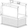 Makaslı Engelli Platformu 1000 mm - Görsel 3