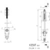 Halat Şişesi 6.5 mm Oynar Başlı